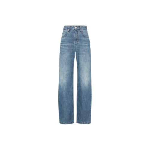 Brunello Cucinelli Синие Женские Джинсы