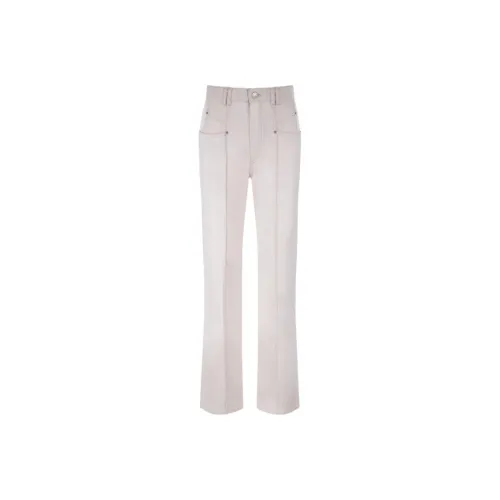 ISABEL MARANT ETOILE Белые Женские Джинсы