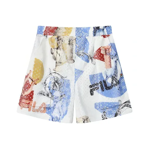 FILA Полный принт Женские Повседневные шорты