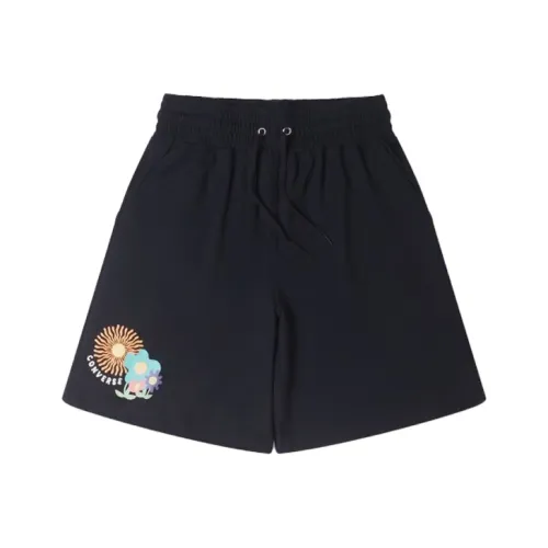 Конверс Черные Женские Повседневные Шорты