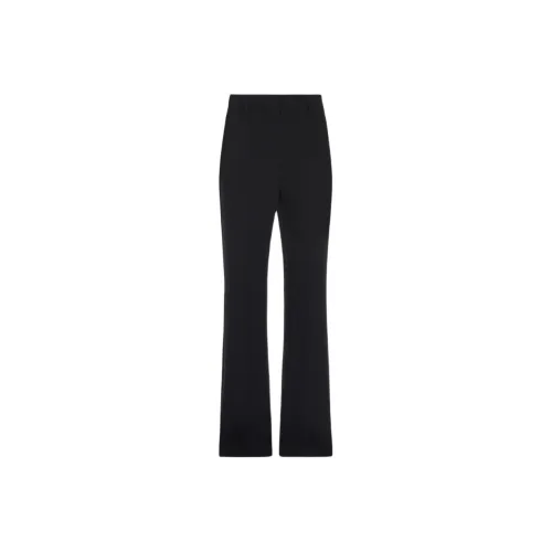 MaxMara Studio Alabama Collection Расклешенные брюки Cady Casual Pants Женские Черные