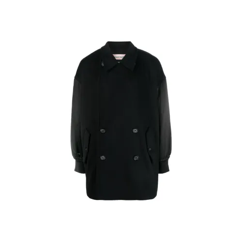 Alexander McQueen Пальто Мужское Черное