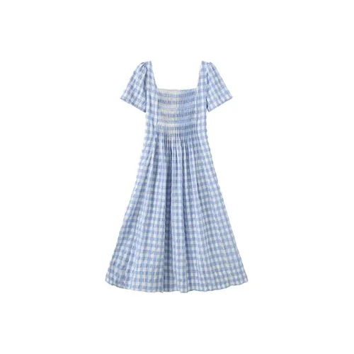 CUBIC Out of the peach series Короткий рукав Платье Женское