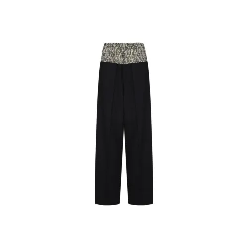 FENDI FW23 Повседневные брюки Женские Черный
