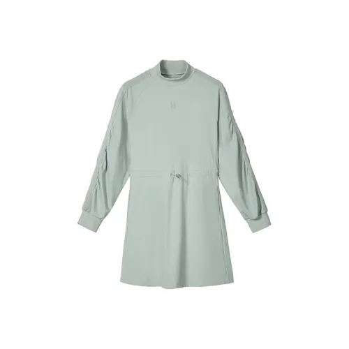 SPYDER A Линия Юбка Платье Цвет морской пены