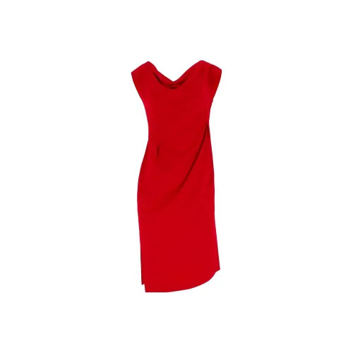 Alexandre Vauthier Red Женские Платья без рукавов