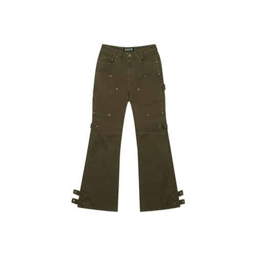 SMFK Армейский зеленый Женские брюки карго