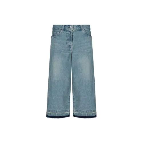 sacai Синие Женские Джинсы