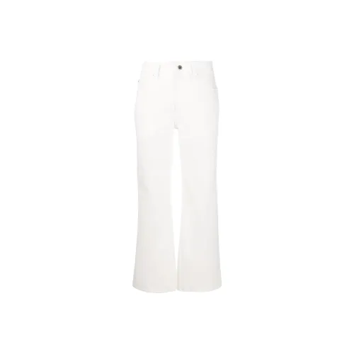 JIL SANDER Белые Женские Джинсы