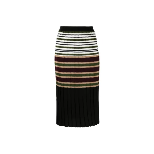 MARNI Черные Женские Вязаные Длинные Юбки