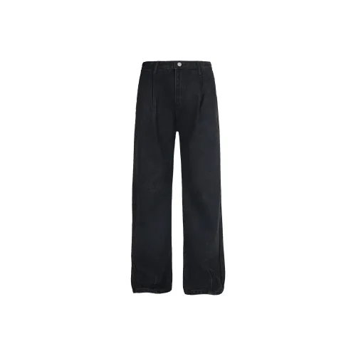 CUWU Черные Унисекс Джинсы