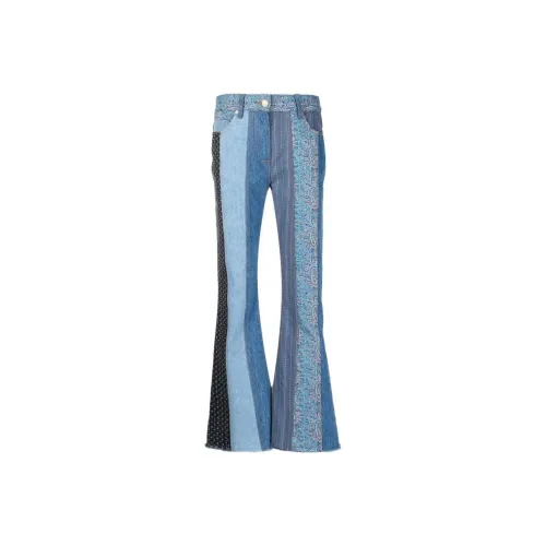 ETRO Синие Женские Джинсы