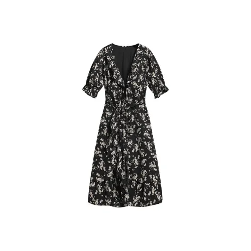 MOPB Короткий рукав Платье Женское