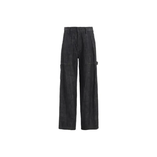 Yohji Yamamoto Y'S FW24 Джинсы Женские Черные