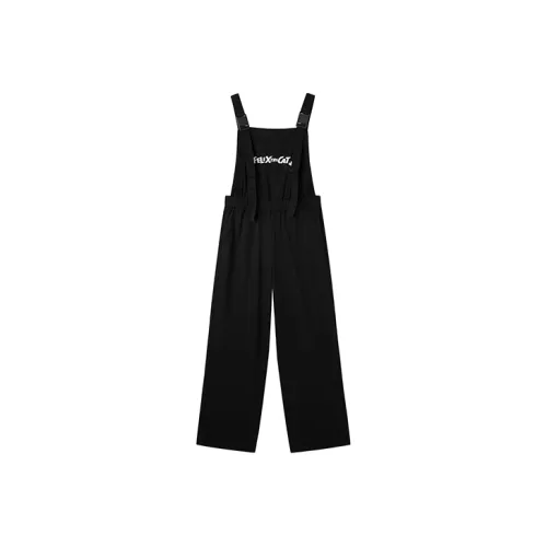 PEACEBIRD x Felix the Cat Черные Женские Комбинезоны