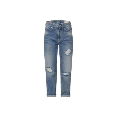EVISU Blue Women's Jeans EVISU Синий Женские Джинсы
