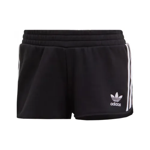 adidas originals STRIPES SHORT Черные Женские Повседневные шорты