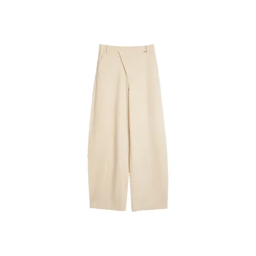 ELLE Повседневные брюки женские хаки