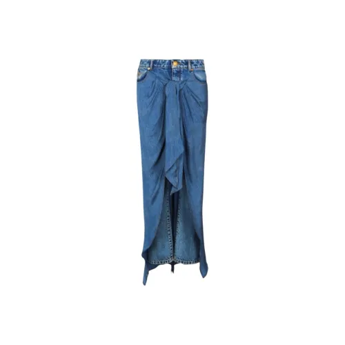 BALMAIN Синие Женские Джинсы
