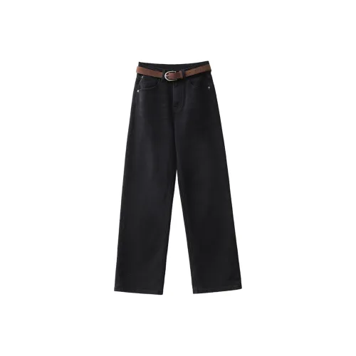CHIC VEN Черные Женские Джинсы