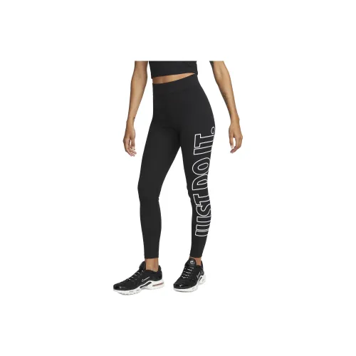 NIKE Черные Женские Леггинсы