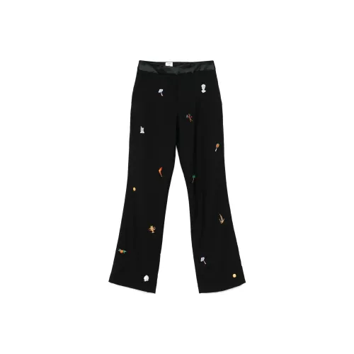CASABLANCA SS25 Повседневные брюки Женские Черный
