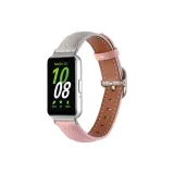 Чехол Серый и Розовый/Квадратная пряжка, текстура зерна личи, натуральная кожа, ремень