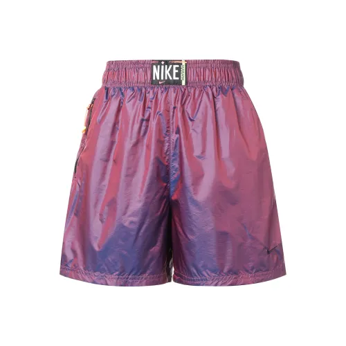 NIKE Фиолетовые Женские Повседневные Шорты