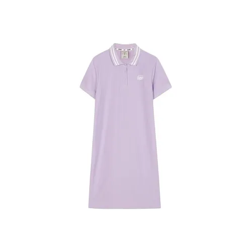 Skechers Colorful Короткий рукав Платье Женское