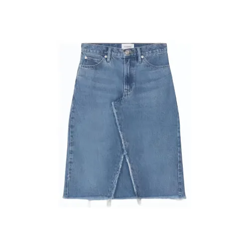 Рамка Denim Long Skirt Women's Blue