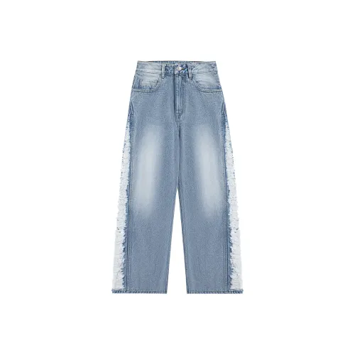 CALLED BACK Синие Женские Джинсы