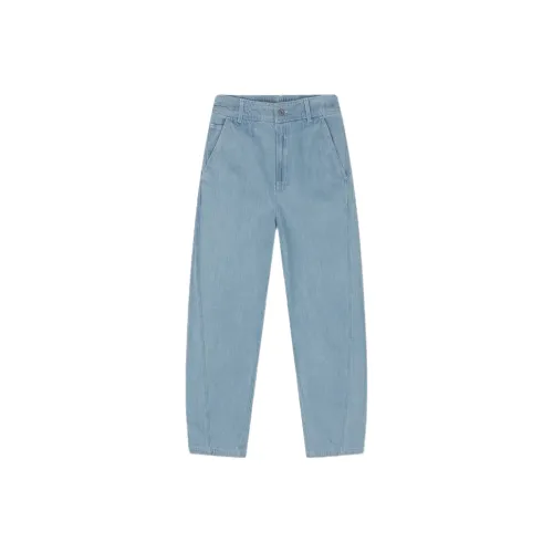 Конверс Синие Женские Джинсы