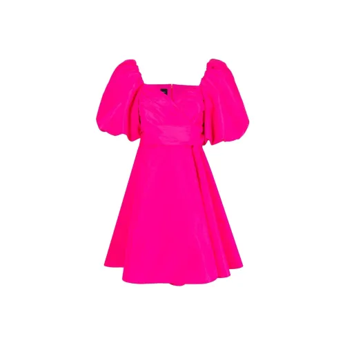PINKO Короткий рукав Платье Женское Фуксия