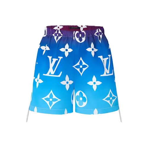 LOUIS VUITTON Повседневные шорты Женские Blue