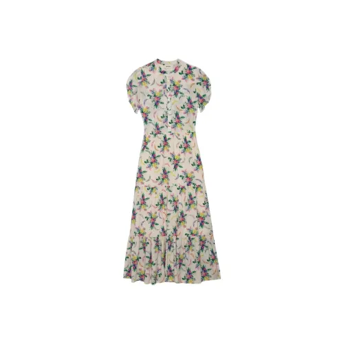 Zadig Voltaire Короткий рукав Платье Женское Белое