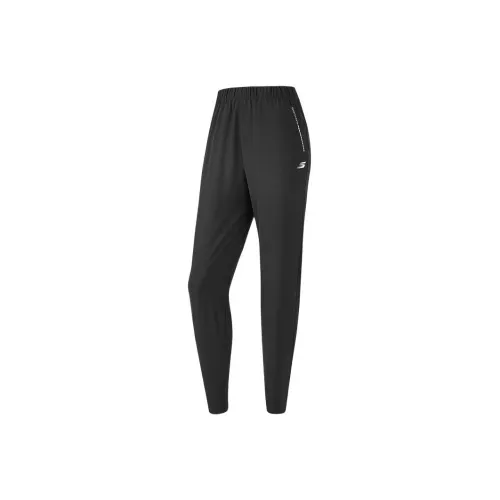 Skechers Угольный черный/0018 Женские Вязаные Тренировочные Брюки