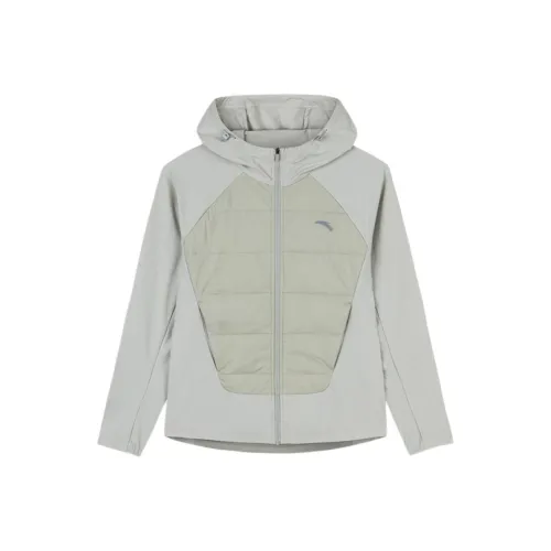 CHAOJIANTA Хлопковый пуховик женский паровый серый