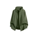 [Охлаждающий эффект Защита от солнца] Армейский зеленый (Логотип на груди с изображением линии в стиле языка цветов)