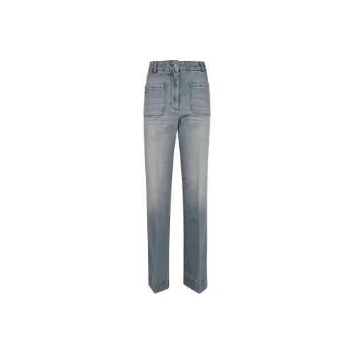 Victoria Beckham Синие Женские Джинсы