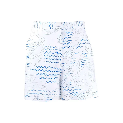 KENZO Белые Женские Повседневные Шорты