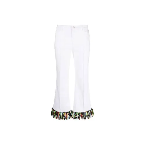 EMILIO PUCCI Джинсы Женские Белые