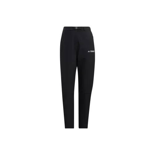 Adidas Черные Женские Ветрозащитные Брюки