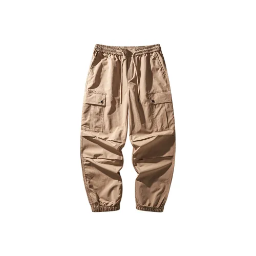 HZWH Хаки Мужские Карго Брюки