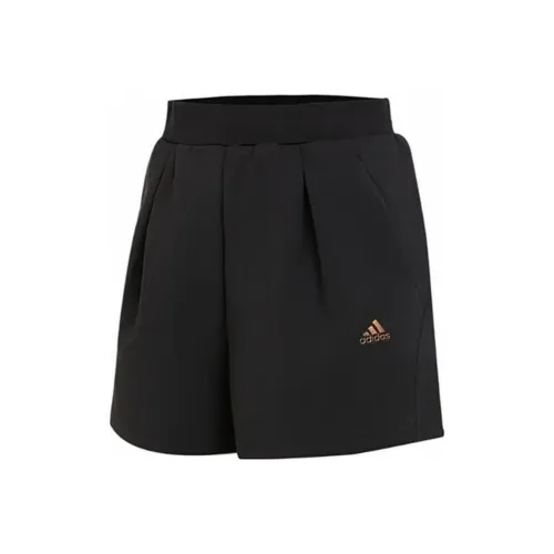 Adidas Черные Женские Повседневные Шорты