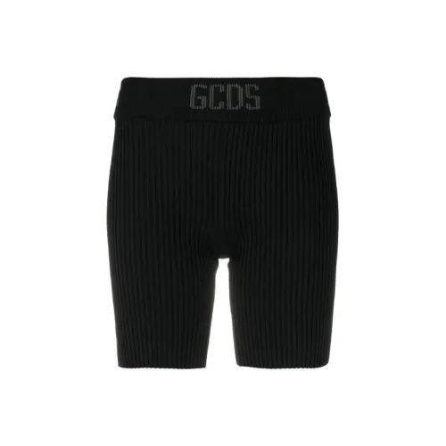 GCDS Черные Женские Повседневные Шорты