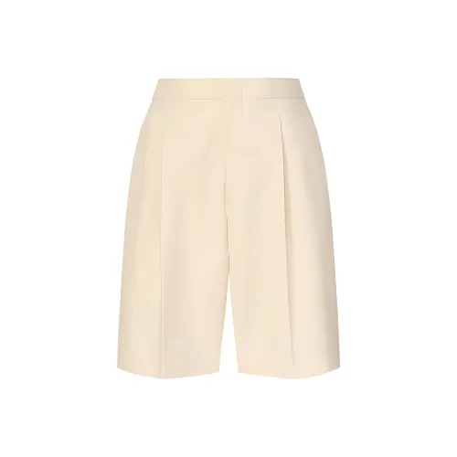 UNIQLO Light Beige Women's Casual Shorts UNIQLO Светло-бежевые женские повседневные шорты