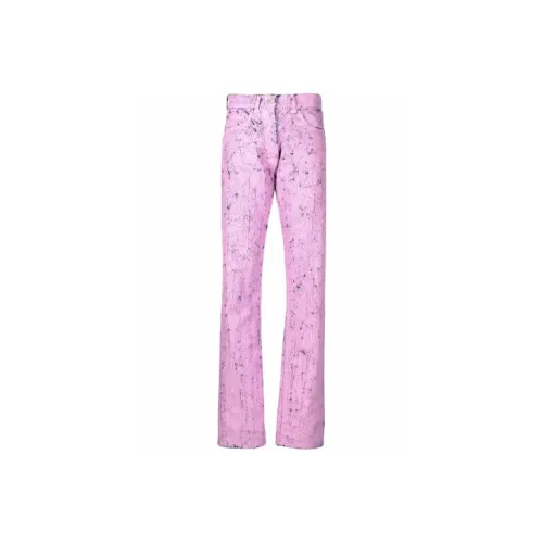 MSGM Розовые Женские Джинсы