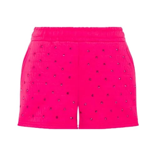 MOSCHINO Фуксия Женские Повседневные шорты