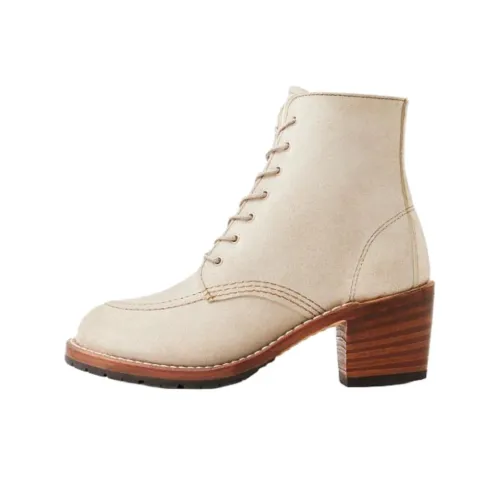 RED WING Обувь Clara Ботильоны 6,35 см Женские Белые Песочный