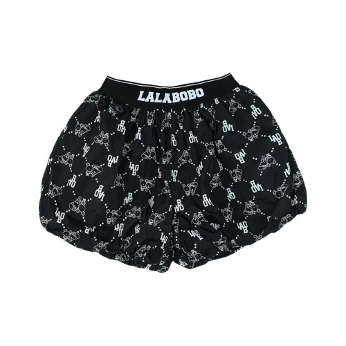 LALABOBO Черные Женские Повседневные Шорты